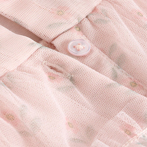 Pink Mesh Baby Dress