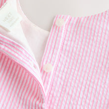 Load image into Gallery viewer, Pink Baby Embroidered Dress and Knickers 2 Piece Set (0mths-18mth)
