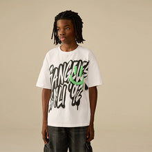 Load image into Gallery viewer, White Graffiti LA Relaxed Fit Short Sleeve Graphic Print T-Shirt (3-12yrs)
