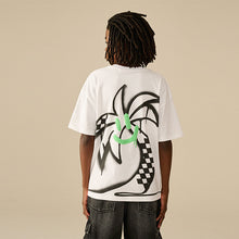Load image into Gallery viewer, White Graffiti LA Relaxed Fit Short Sleeve Graphic Print T-Shirt (3-12yrs)
