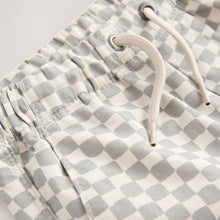 Load image into Gallery viewer, Neutral Checkerboard Pull On Shorts (3mths-6yrs)
