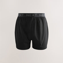 Load image into Gallery viewer, Black 5 Pack Loose Boxers
