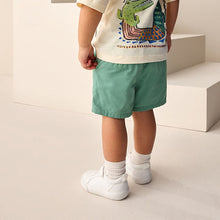 Load image into Gallery viewer, Green Chinos Shorts (3mths-6yrs)
