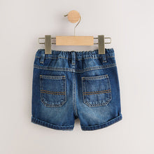 Load image into Gallery viewer, Mid Blue Denim Shorts (3mths-6yrs)
