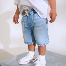 Load image into Gallery viewer, Light Blue Pull On Denim Shorts (3mths-6yrs)
