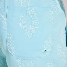 Load image into Gallery viewer, EMBD LIGHT BLUE LEAF
