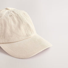 Load image into Gallery viewer, Cream Baseball 100% Cotton Cap (3-13yrs)
