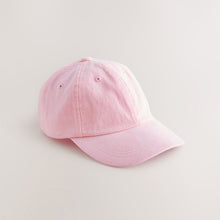 Load image into Gallery viewer, Pink Baseball 100% Cotton Cap (3-13yrs)
