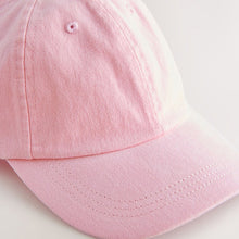 Load image into Gallery viewer, Pink Baseball 100% Cotton Cap (3-13yrs)
