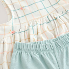 Load image into Gallery viewer, Orange/Pink Dress and Trousers Set (3mths-6yrs)
