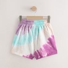 Load image into Gallery viewer, Multi Tie Dye 100% Cotton Jersey Shorts (3-9yrs)
