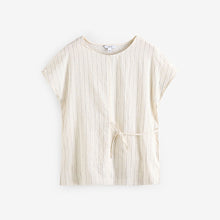 Load image into Gallery viewer, TIE SIDE LNEN SS PST
