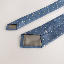Load image into Gallery viewer, Blue Printed Tie
