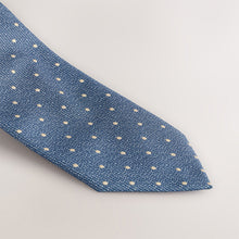 Load image into Gallery viewer, Blue Printed Tie
