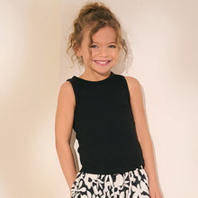 Load image into Gallery viewer, Black Rib Vest (4-12yrs)
