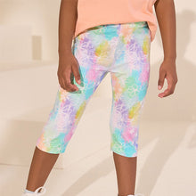 Load image into Gallery viewer, Tie Dye 1 Pack Cropped Leggings (3-12yrs)
