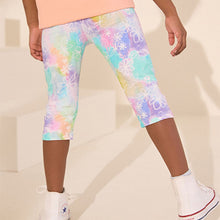 Load image into Gallery viewer, Tie Dye 1 Pack Cropped Leggings (3-12yrs)
