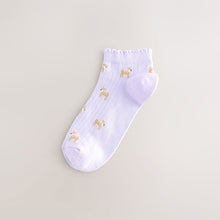 Load image into Gallery viewer, Spring Animals Trainer Socks 5 Pack
