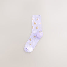 Load image into Gallery viewer, Spring Animals Ankle Socks 5 Pack

