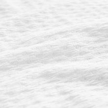 Load image into Gallery viewer, White Textured Short Sleeve Square Neck T-Shirt
