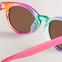 Load image into Gallery viewer, Rainbow Kids Round Sunglasses
