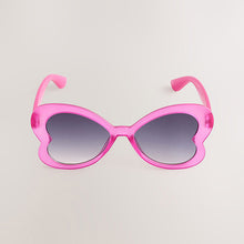 Load image into Gallery viewer, Pink Kids Novelty Butterfly Sunglasses
