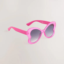 Load image into Gallery viewer, Pink Kids Novelty Butterfly Sunglasses
