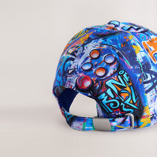 Load image into Gallery viewer, Grafitti Gamer 100% Cotton Baseball Cap Hat (3-13yrs)
