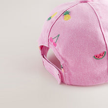Load image into Gallery viewer, Pink 100% Cotton Denim Baseball Cap (1-6yrs)
