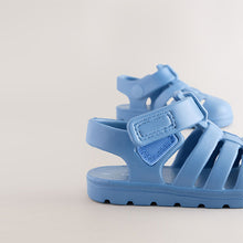 Load image into Gallery viewer, Blue Fisherman Sandals
