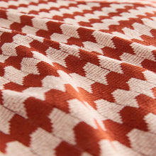 Load image into Gallery viewer, Orange Stripe Crochet Short Sleeve Shirt
