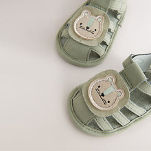 Load image into Gallery viewer, Green Lion Baby Touch Fastening Fisherman Sandals (3-24mths)
