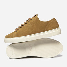 Load image into Gallery viewer, ALBERIC men's tobacco leather sneakers
