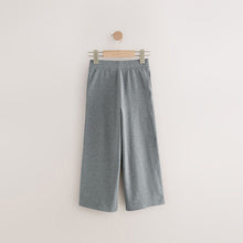 Load image into Gallery viewer, Charcoal Grey 1 Pack Wide Leg Jersey Trousers (3-12yrs)

