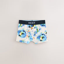 Load image into Gallery viewer, Blue Football Print Boxers 5 Pack (5-12yrs)
