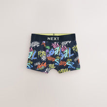 Load image into Gallery viewer, Blue Football Print Boxers 5 Pack (5-12yrs)
