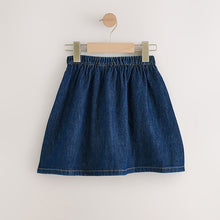 Load image into Gallery viewer, Dark Wash Denim Skirt (3mths-6yrs)
