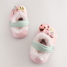 Load image into Gallery viewer, Multi Faux Fur Lined Clog Slippers
