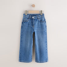 Load image into Gallery viewer, Mid Denim Blue Wide Leg Jeans (3-12yrs)
