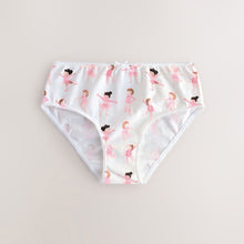 Load image into Gallery viewer, Pink Ballerina Briefs 7 Pack (3-12yrs)

