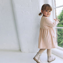 Load image into Gallery viewer, Pink Fairy Long Sleeve Embellished Dress (3mths-6yrs)

