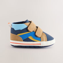 Load image into Gallery viewer, Blue Baby Touch Fastening Trainers (0-2yrs)
