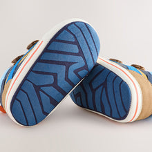 Load image into Gallery viewer, Blue Baby Touch Fastening Trainers (0-2yrs)
