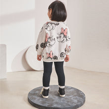 Load image into Gallery viewer, Cream Disney Minnie Mouse Sweatshirt &amp; Leggings Set (3mths-6yrs)

