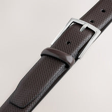 Load image into Gallery viewer, Brown Formal Texture Belt
