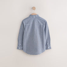 Load image into Gallery viewer, Gingham Check Single Oxford Shirt (3-12yrs)
