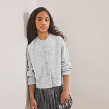 Load image into Gallery viewer, Grey Button Up Cardigan (3-12yrs)
