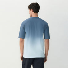 Load image into Gallery viewer, Blue Dip Dye T-Shirt
