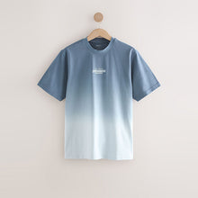 Load image into Gallery viewer, Blue Dip Dye T-Shirt
