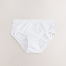 Load image into Gallery viewer, White Lace Briefs 7 Pack (3-12yrs)
